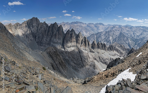 Devils Crags In Kings Canyon National Park