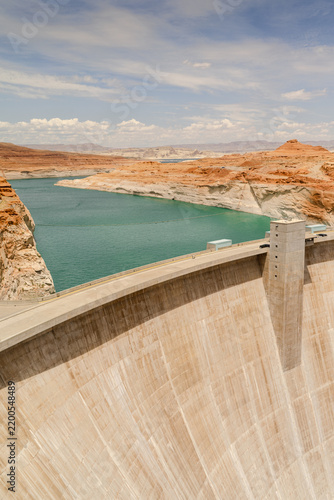 dam panorama view