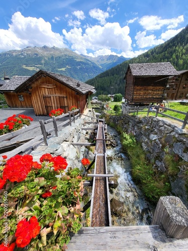 Grimentz, Valais, Suisse	