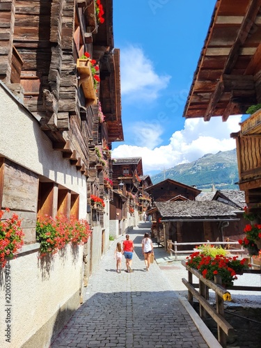 Grimentz, Valais, Suisse	