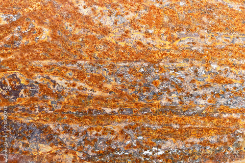 Obraz na płótnie Heavy orange rust