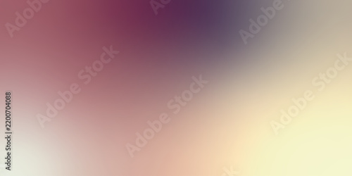 Abstract soft blurred gradient background in warm dark red and light yellow colors