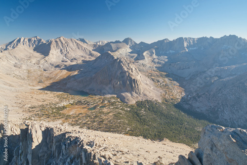 Looking into Center Basin from the summit of University Peak