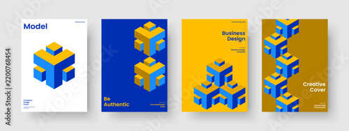 Abstract Brochure Design. Geometric Flyer Layout. Isolated Report Template. Book Cover. Poster. Banner. Business Presentation. Background. Portfolio. Journal. Pamphlet. Advertising. Magazine