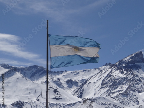 Bandera ondeando
