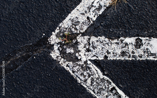 black and white concrete