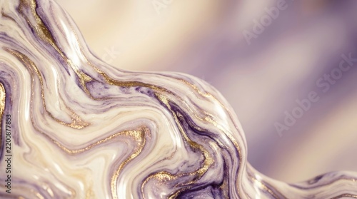 Elegant Marble Texture with Gold Veins - Abstract Luxury Background