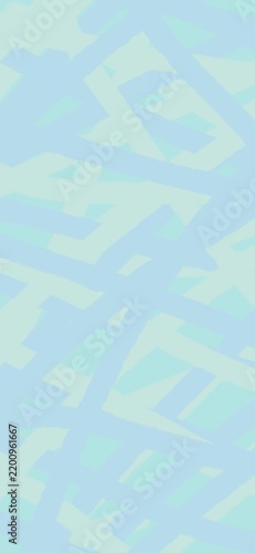 Abstract background featuring overlapping thick pastel blue and pale green strokes, creating a soft, textured, and irregular hatched pattern.