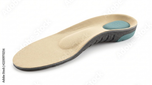 Comfortable orthotic shoe insole for foot support