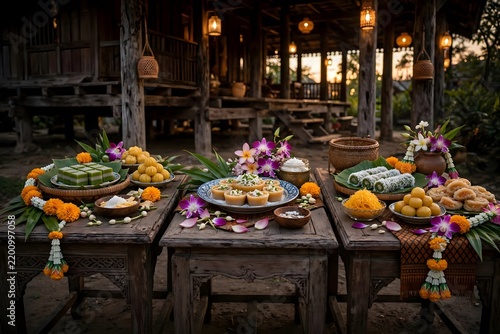 traditional thai dessert