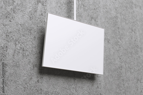  Realistic Hanging Digital Screen Blank