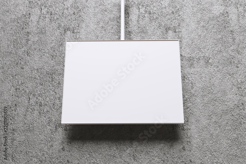  Realistic Hanging Digital Screen Blank