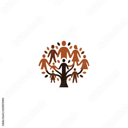 The Tree of Human Connection: A Symbol of Growth, Unity, and Collective Harmony