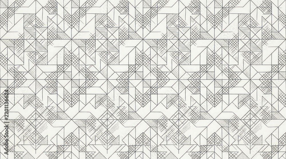 Fototapeta premium geometric pattern, seamless texture