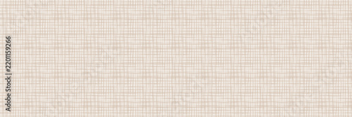 Linen fabric material seamless pattern. Natural rough cotton  background. Crosshatched flax structure. Rustic jute backdrop. Vector illustration 