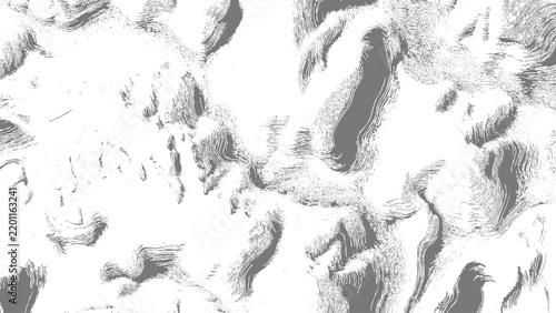 grayscale topographic terrain texture with irregular ridges valleys and depressions ideal for geological backgrounds and design projects