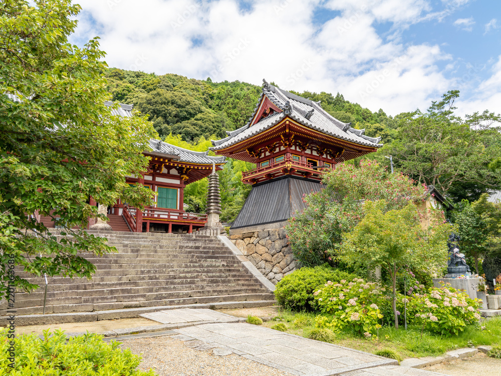 Fototapeta premium 【奈良県】大和郡山市 矢田寺 (撮影日 2025/07/18)