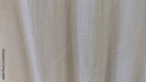 white curtain background