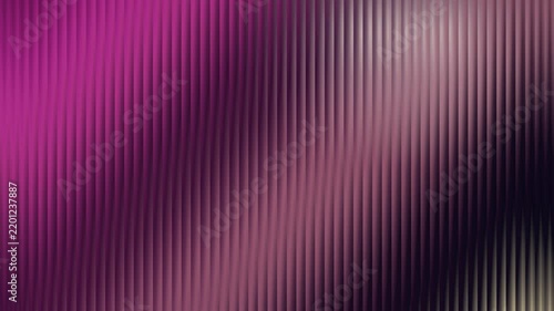 abstract magenta and gold vertical ribbed glass motion background loop