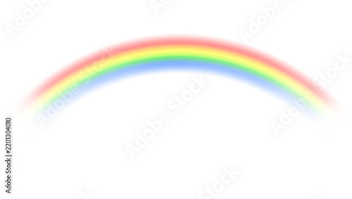 Symmetrical Wide Rainbow Arc Overlay Isolated on Transparent Grid Background for Natural Sky Weather Effects and Graphic Design Projects.png