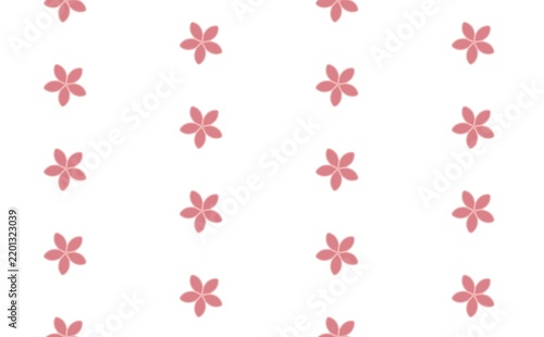 和の花柄　①