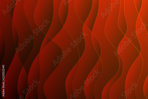 Red Flame Seamless Vector Gradient