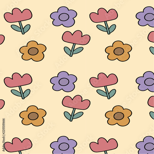 Seamless pattern background Kids Digital Design, Colorful Print Design. This design is suitable for scrapbooking, wallpaper, Vinyl stickers, stickers, Clothing printing, Printable decorations.	
