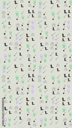 Gardening Equipment Pattern
