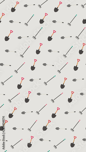 Gardening Tools Pattern