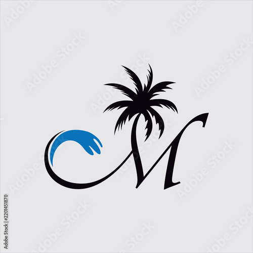 VERY SIMPLE CREATIVE LOGO DESIGN BEACH CM