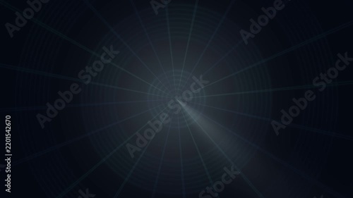 Abstract dark radar screen with rotating sonar sweep beam seamless loop animation