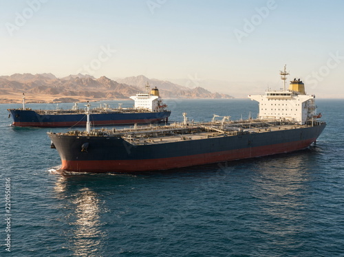 Numerous oil tankers are stuck in the Strait of Hormuz