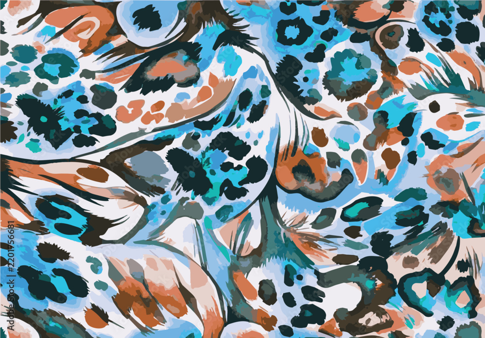 Fototapeta premium abstract animal skin pattern vector 