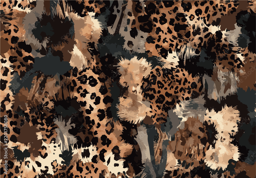 Fototapeta premium abstract animal skin pattern vector 
