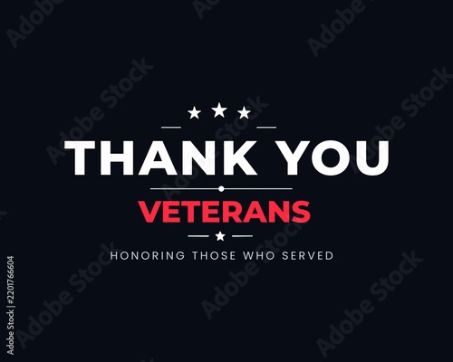 Thank You Veterans Honoring Those Who Served