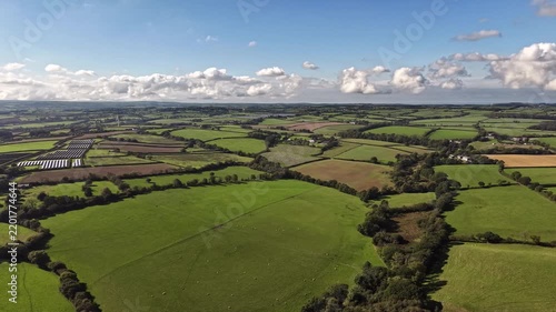 Conventional farms and solar farms working together