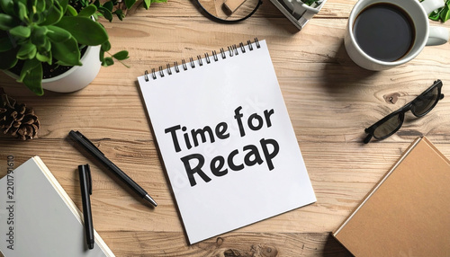 time for recap sign