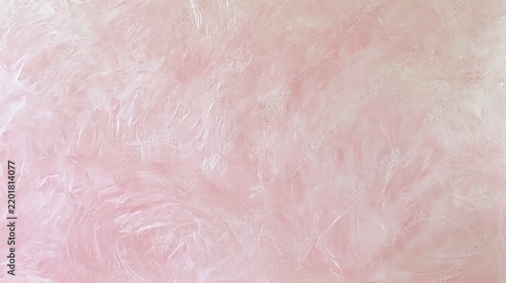 Obraz premium Pastel Pink Venetian Plaster Wall with Pearlescent Shimmer