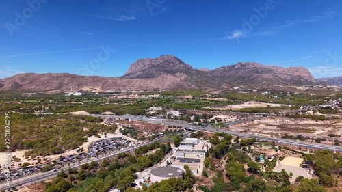 Puig Campana, the second-highest mountain in Spain's Alicante province