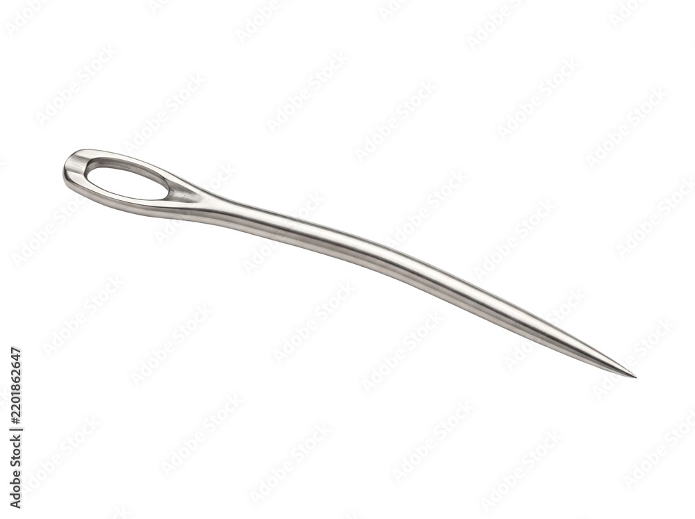 Fototapeta premium Curved Upholstery Sewing Needle