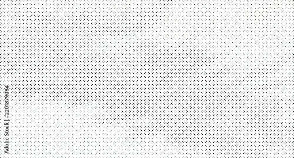 Black and white halftone dot pattern background, with gradient texture ...