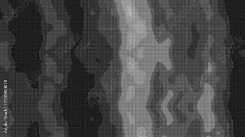Dark Halftone Coarse Cells Background 4K Loop