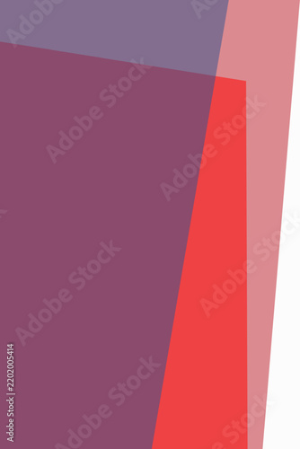 Modern Minimalist Red and Purple Abstract Geometric Background