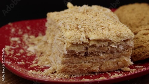 ?????? ? sweet dessert slice.