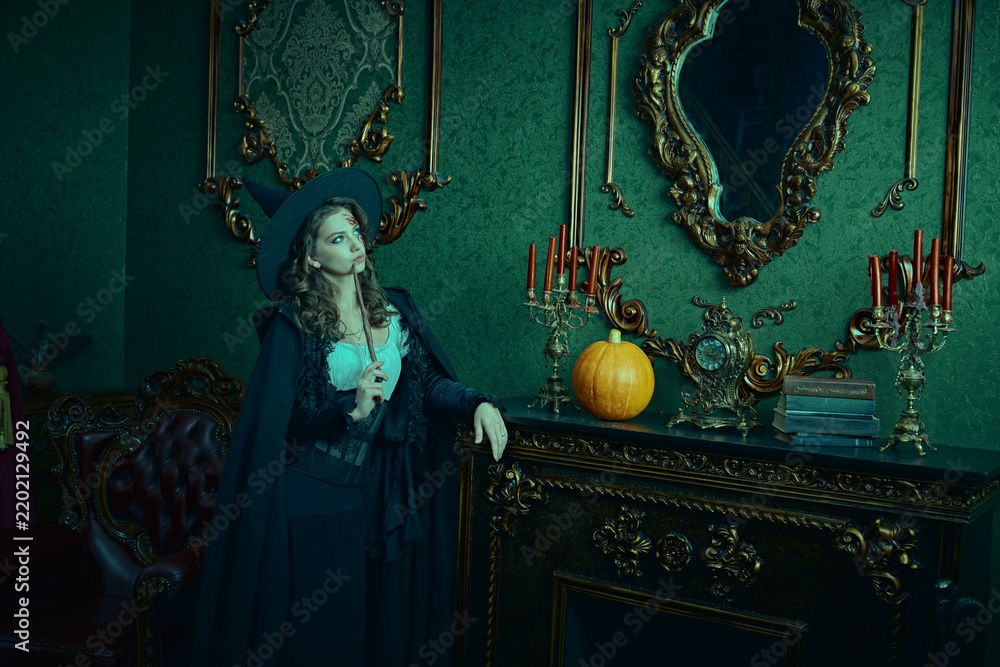 Obraz premium Witchcraft in Mansion