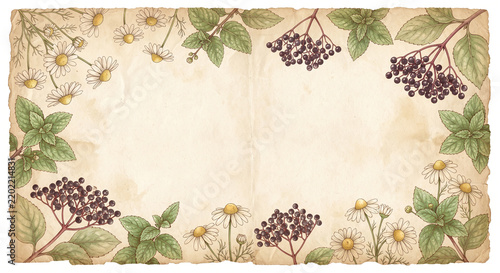 Scandinavian Traditional Rosemaling Folk Art Floral Scrollwork Background