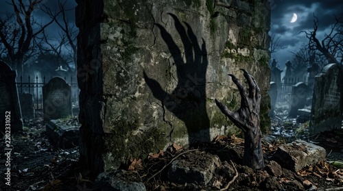 spooky halloween night