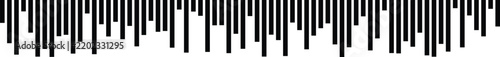 Black and white bar graph audio spectrum visualization with spectrum