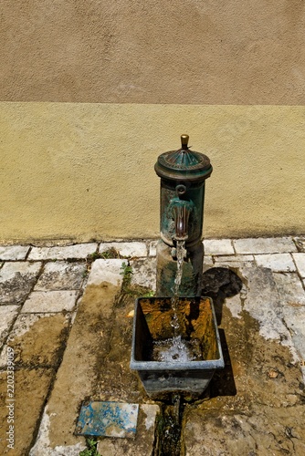 Canvastavla fontaine