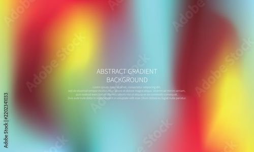 Abstract blurred gradient mesh background